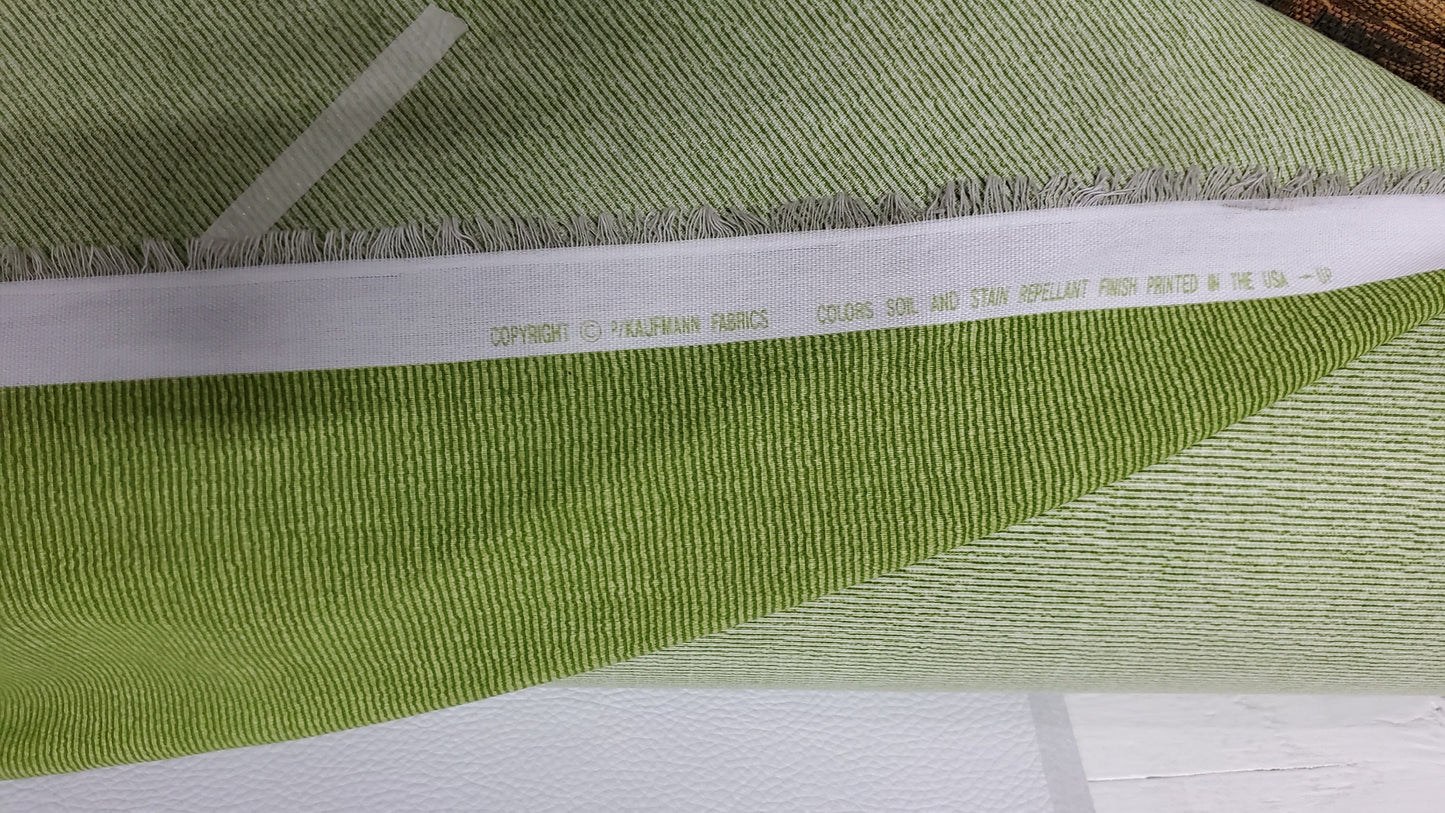 P/Kaufmann Outdoor, grass color, Lehigh patern, 54" Fabric