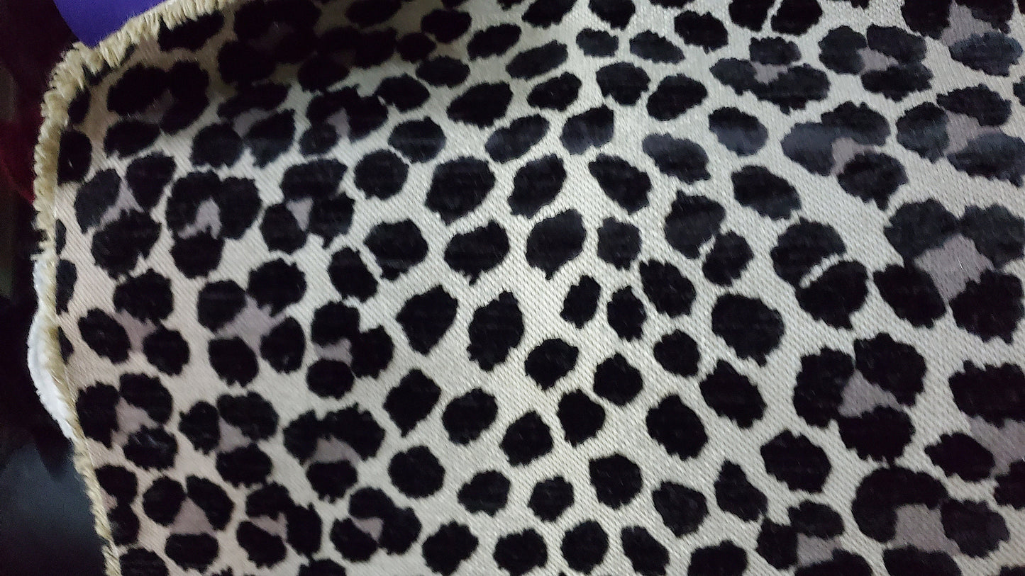 Kravet Snow Leopart upholstery fabric 54" wide