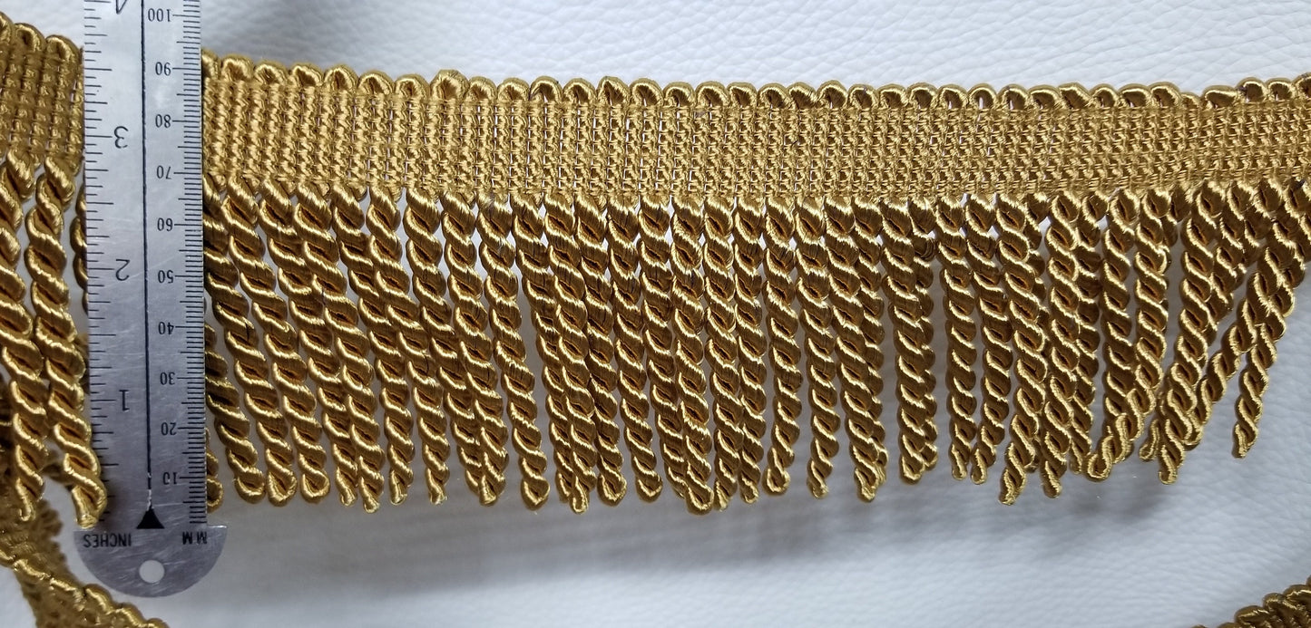 Curtain Fringes Bullion Fringe Trim  3 Inches Fabric Trims Sewing DIY Decoration for Curtain Sofa Clothes