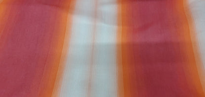 Sunbrella® Awning Stripe Vintage, Red/orange  Fancy 46" Fabric