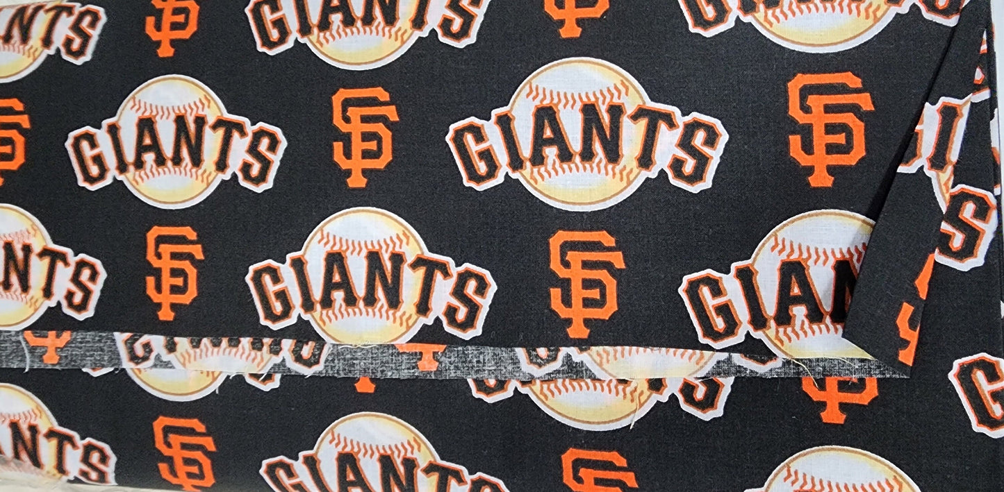 Fabric Traditions, Giants, San Francisco  ,MLB , cotton fabric, 44" wide  ,