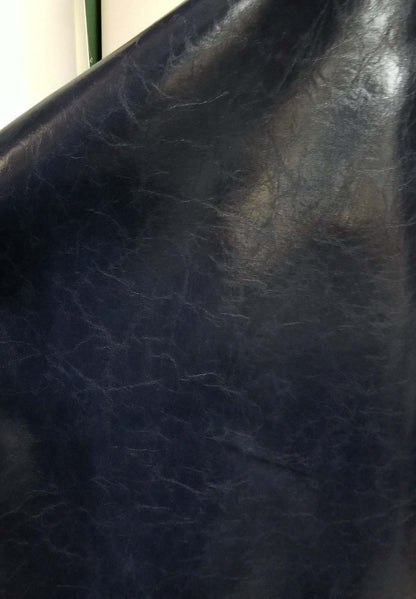 Vinyl Fabric,  Distressed Leather Look Upholstery Grade Recycled Leather (Bonded Leather), 54" wide