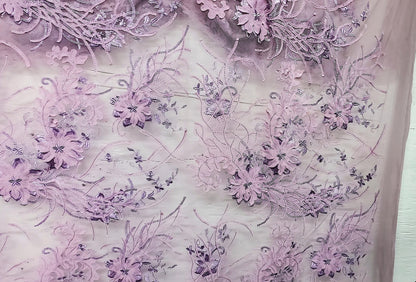 3d flower bridal lace  embroidery lace fabric  lace fabrics, 54" wide