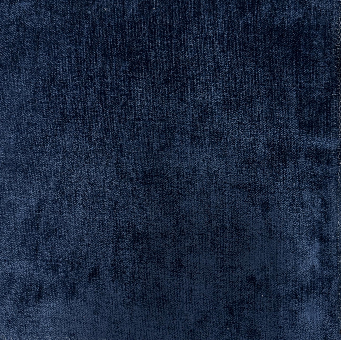 Chenille Upholstery Fabric, color Navy, 58" wide, sold by yard