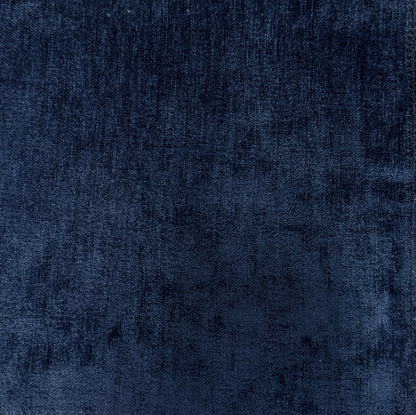 Chenille Upholstery Fabric, color Navy, 58" wide, sold by yard