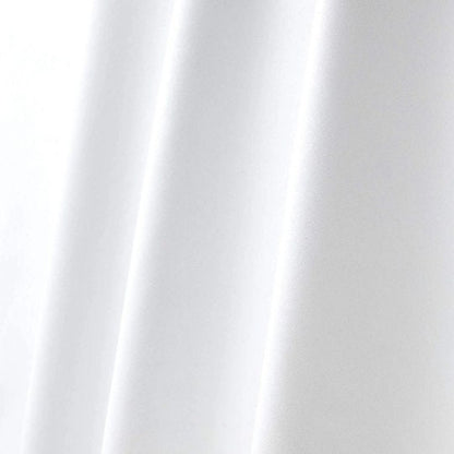 Roc-lon Blackout Drapery Lining Fabric by The Yard , 54" wide, color white.
