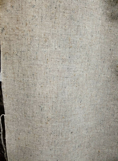Upholstery linen/polyester fabric, color natural/oatmeal color,  60" wide, sold by yard
