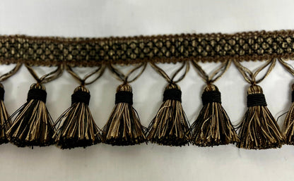 Beaded Tassel Fringe Trim 3.5" Style# Bf 1478 , 4 Colors Available