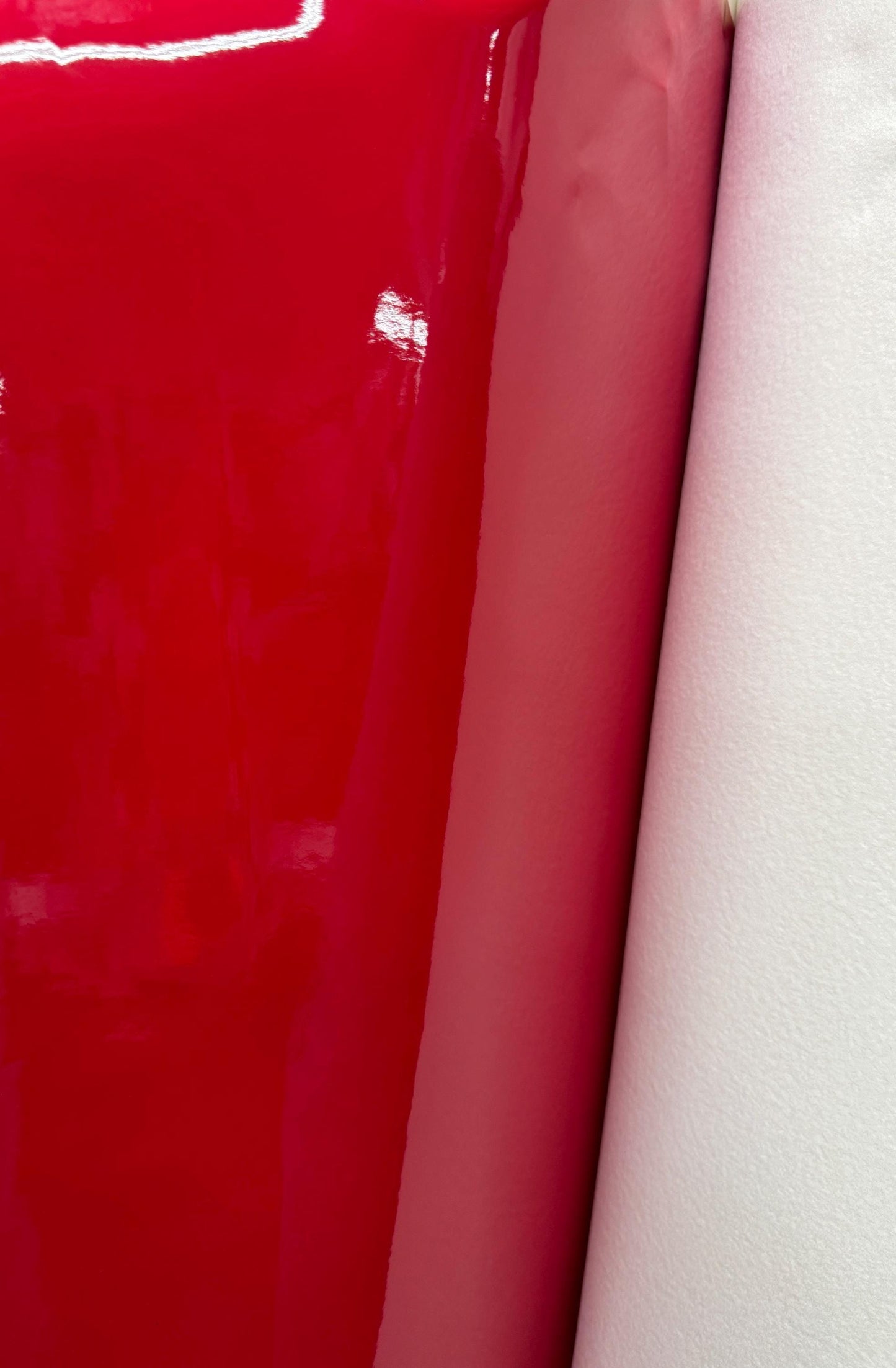 Patent Leather Vinyl Fabric - by The Yard