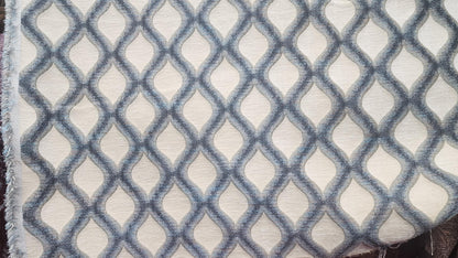 chenille Kravet Geometric Upholstery Fabric, 54 inches Wide, Sold by The Yard