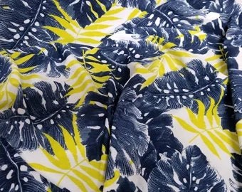 ad New tropical design print on great quality of nylon spandex 4-way stretch 58/60” Sold by the YD
