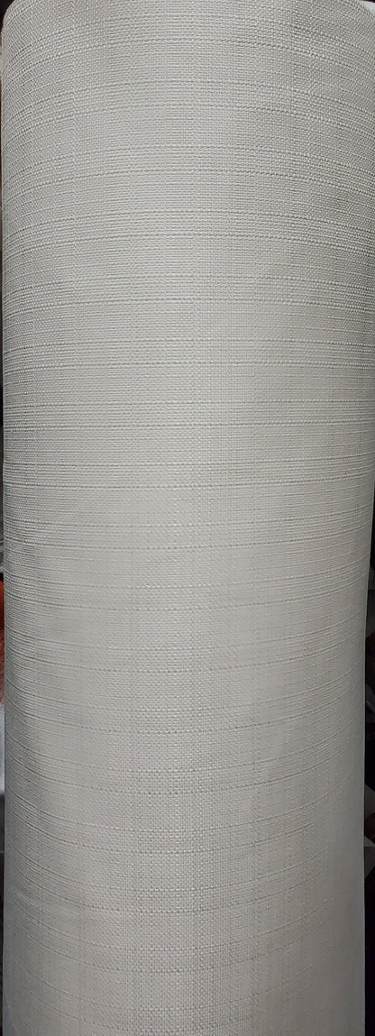 Blackout Roc-lon Texture Drapery Lining 54" wide, color Beige/White 100 percent Blackout Drapery Fabric,