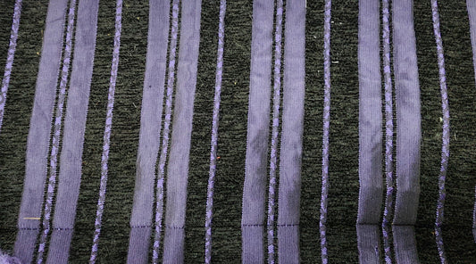 Chenille BAROQUE UPHOLSTERY Fabric Jacquard striped  58" wide , sold by yard in continuous yards