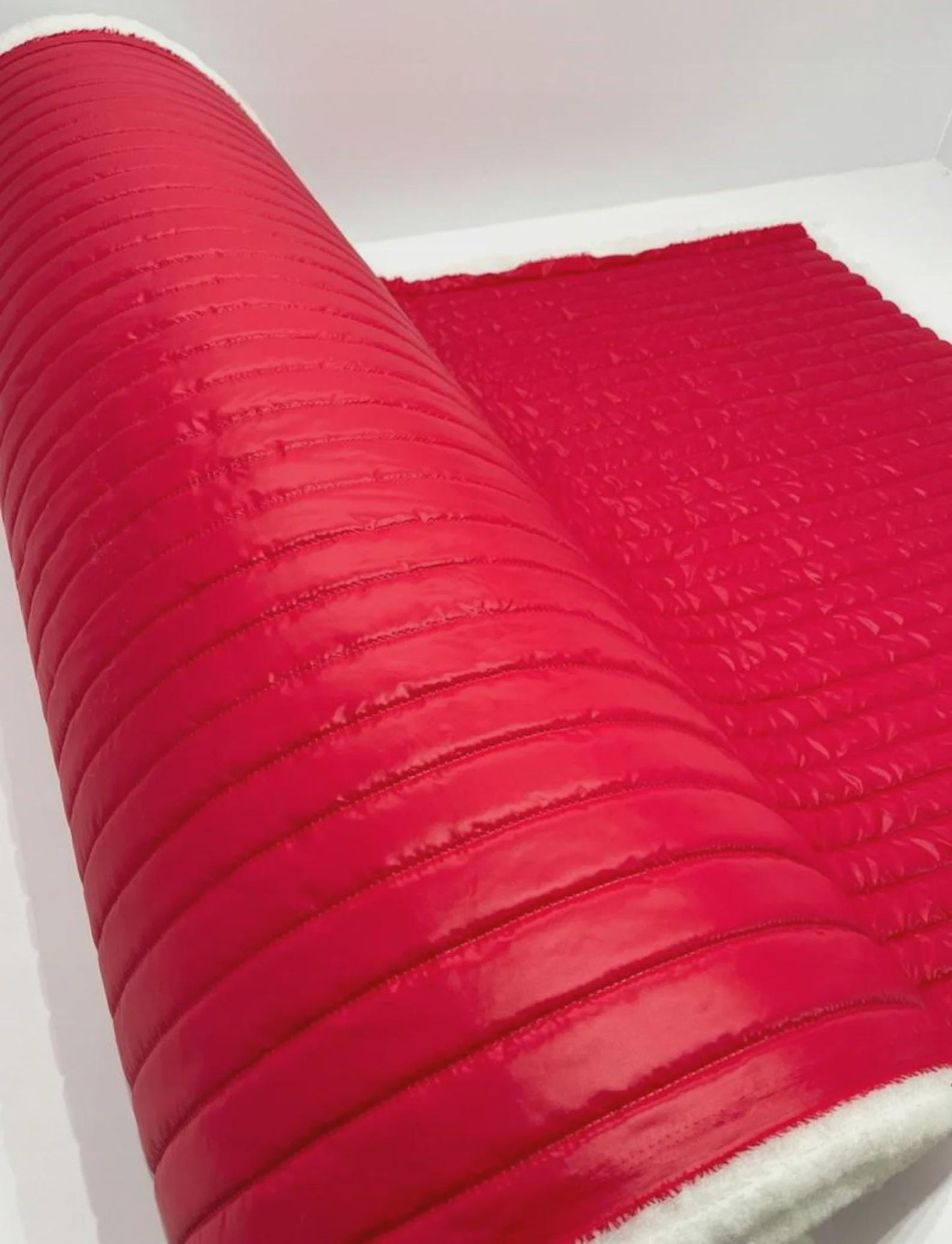 Double Sided Thick Striped Quilted Lining Fabric 58 inches wide sold by yard