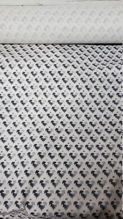 Geometric Upholstery Fabric, shades print, 55" wide, sold by yard in continous yards