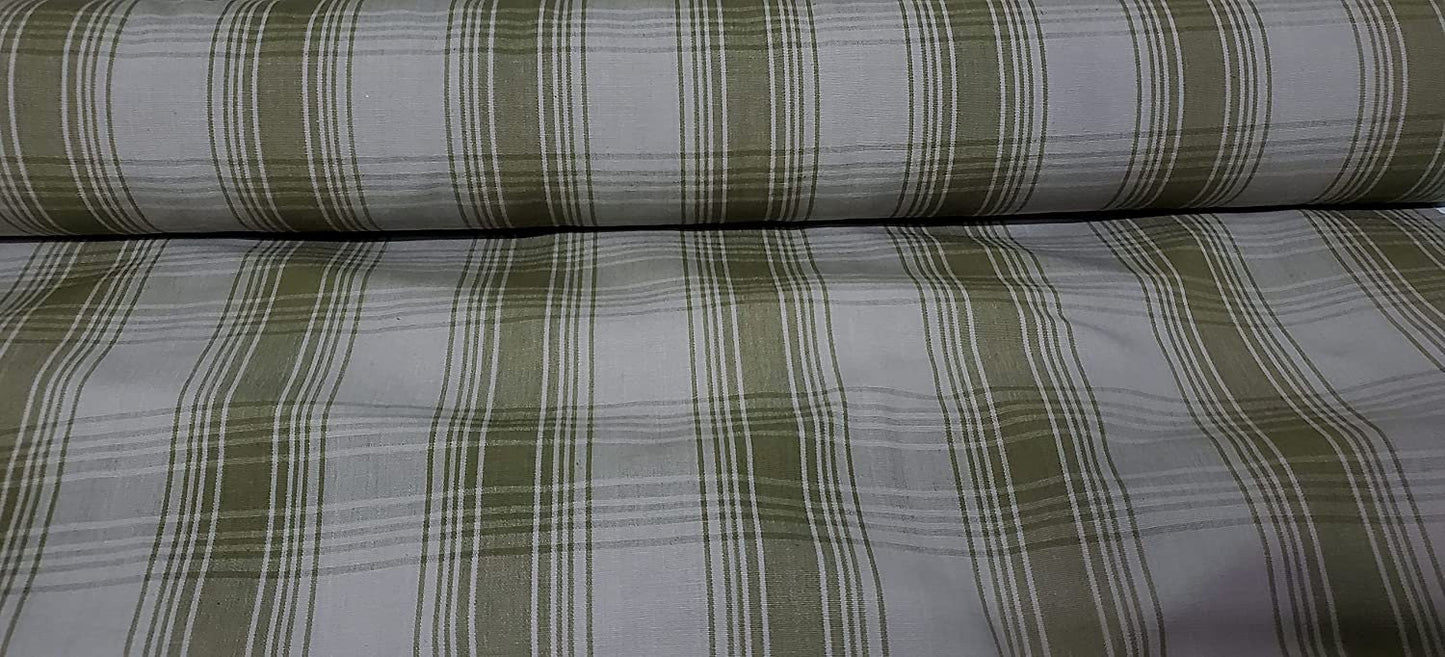 Selvedge Denim Plaid, Multicolor, 42" Wide, Sold by Yard