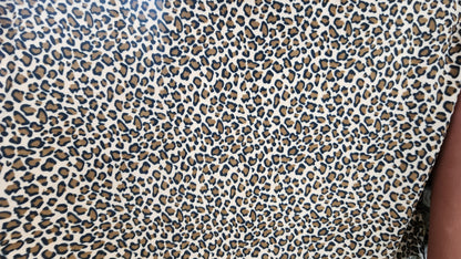 Ad Fabric, Polar Fleece Fabric Prints  Leopard Fleece Fabric. BEIGE / 60" Wide/Sold by The Yard