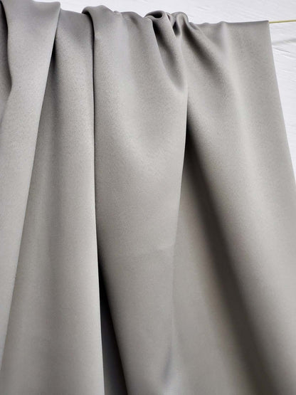 Blackout Drapery Fabric Titanium color, 3 pass blackout fabric, block out 99%