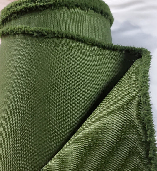 Canvas Fabric Waterproof Outdoor, Army Green,  60" Wide 600 Denier Sold by The Yard