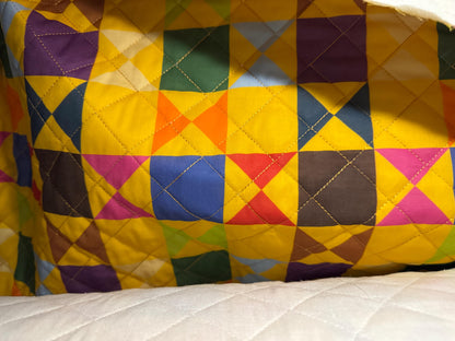 Pre-Quilted Tartan, Fabric. 54" wide, cotton 100%  Fabric by The Yard