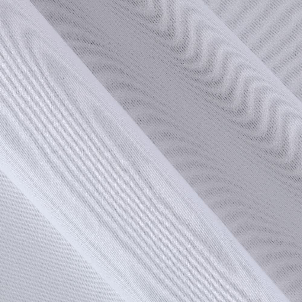 Black out Drapery Fabric White color, 3 pass blackout fabric, 58" wide, sold by yard in continuous yards