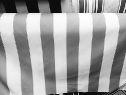 Canvas Waterproof  Indoor/Outdoor Fabric Waterproof striped Fabric 60" wide - Anti-UV - Sold by the Yard