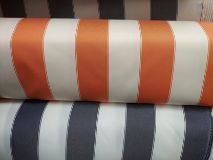 Canvas Waterproof  Indoor/Outdoor Fabric Waterproof striped Fabric 60" wide - Anti-UV - Sold by the Yard